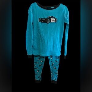 Leveret appliqué Police Car Pajama Set size 10